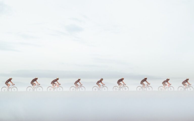 Ad editorial image by Copenhagen based cycling apparel brand Pas Normal Studios