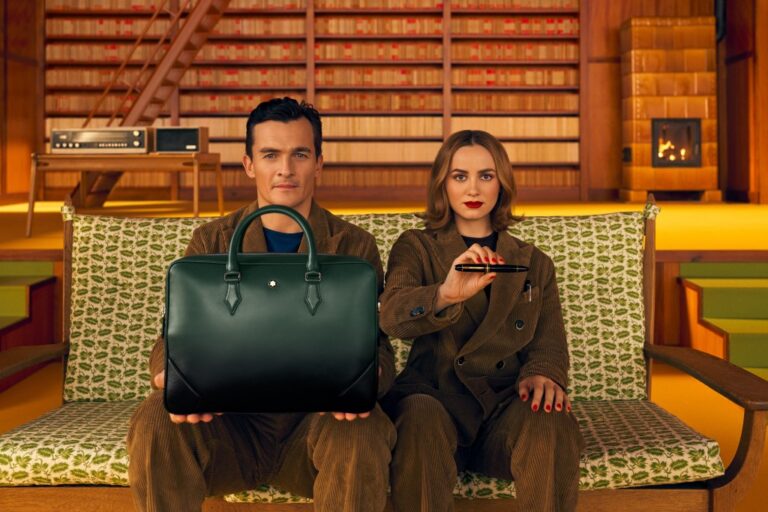 Montblanc MST 100 Brand Campaign Rupert Friend and Maude Apatow 2 1