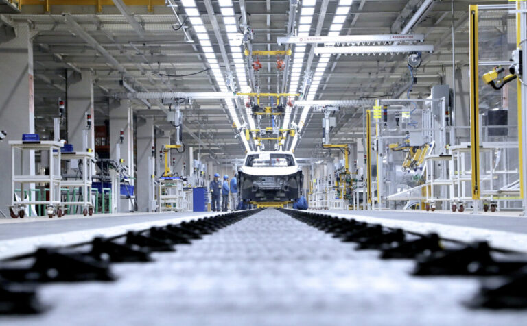 VW China EV production scaled