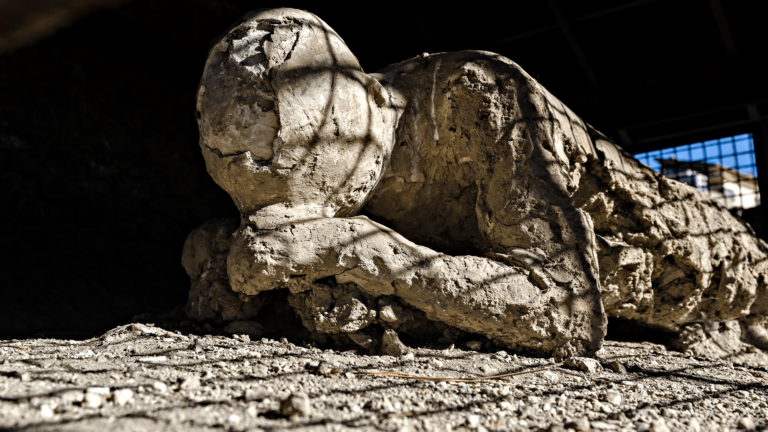 pompeii plaster cast