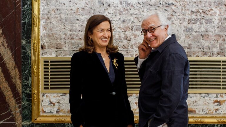 Maggie Henriquez et Alain Ducasse