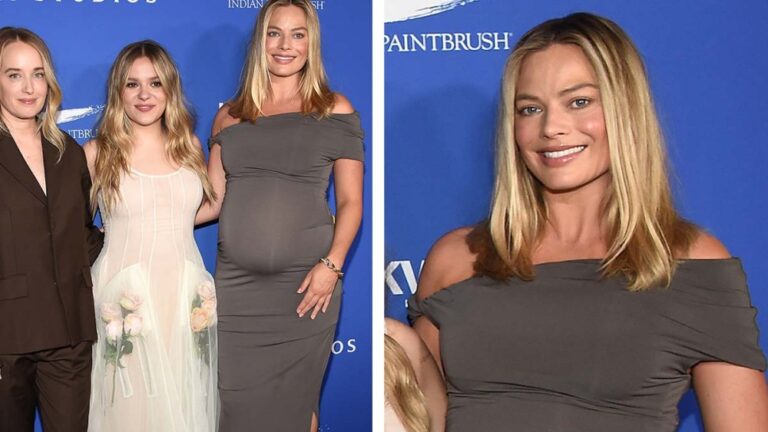 pregnant margot robbie