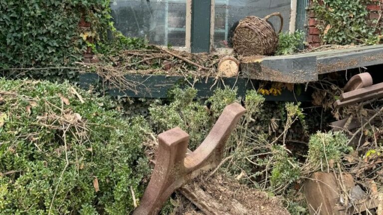 Gardeners Cottage Hurricane Helene damage