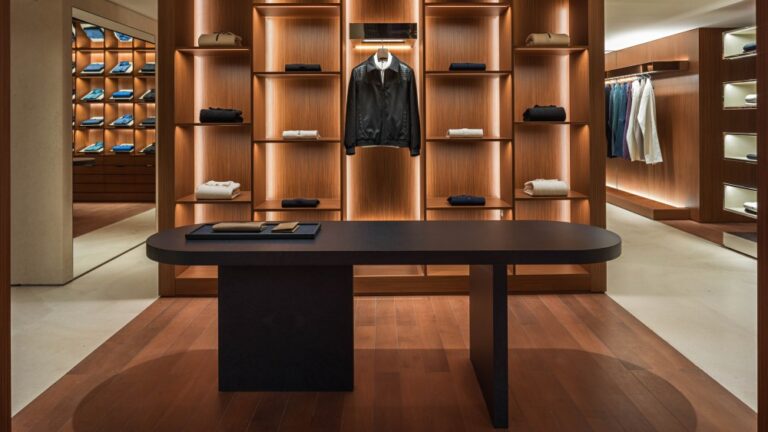 The Maison ZIlli flagship store in Paris.1