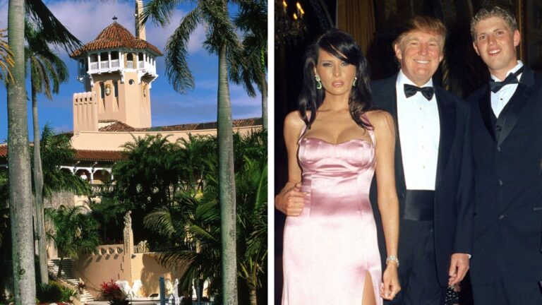 melania trump donald trump mar a lago