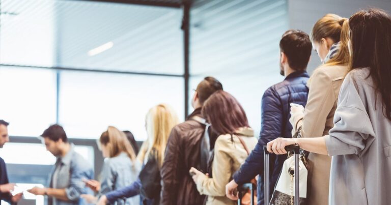 social airport line
